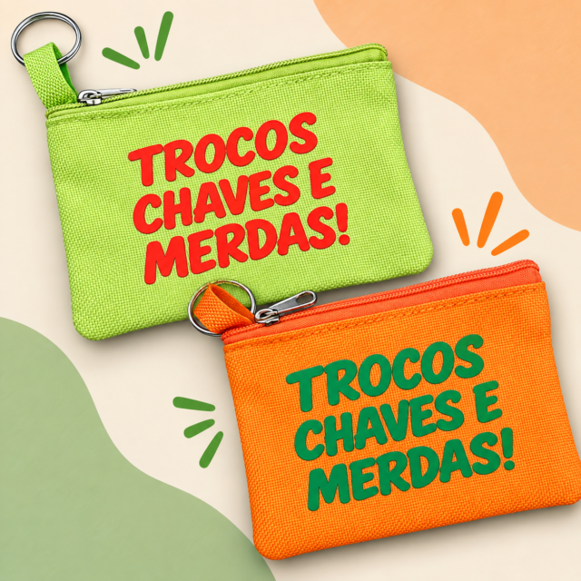 Porta-moedas personalizado
