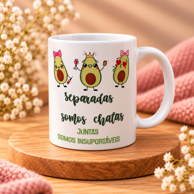 Caneca de cerâmica