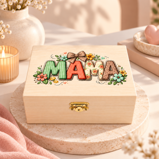 Caixa de madeira personalizada