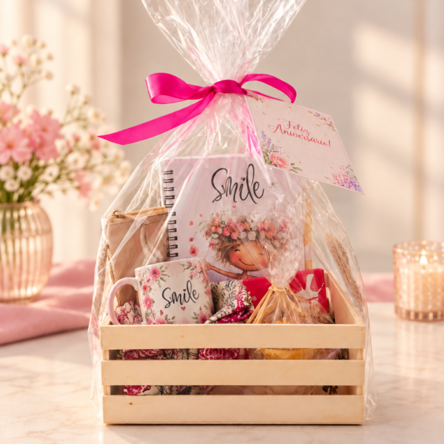 Cabaz de presente personalizado